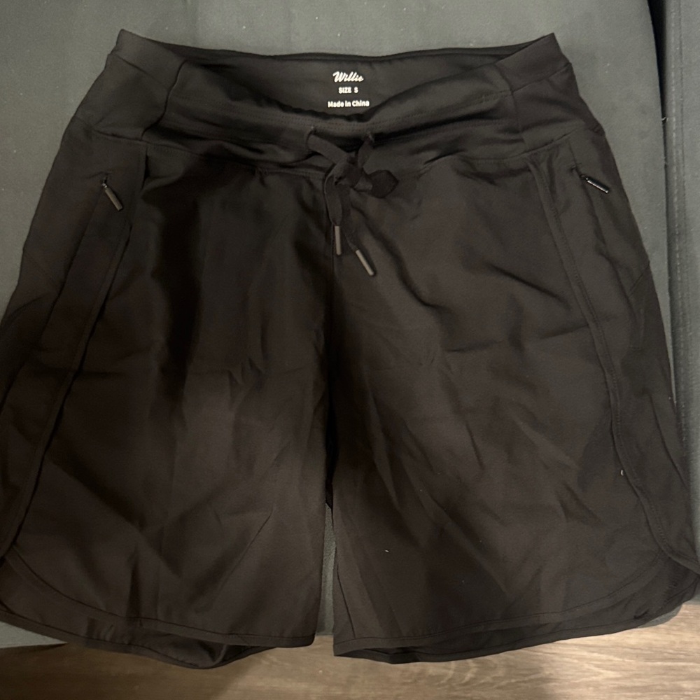 Willie Women's Black Athletic Shorts